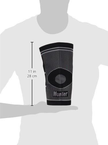 Mueller Sports Medicine 4-Way Stretch Knee Support, Knee Pain Relief Support for Men and Women, Ideal for Arthritis, Sprains, Black