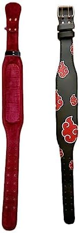 Red Cloud Anime Weight Lifting Belt - Heavy Duty Powerlifting Belt for Deadlifts & Squats