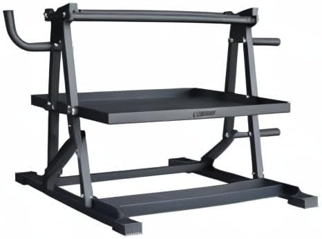 Lifeline Fitness Home Gym 3-Shelf Dumbbell and Kettlebell Storage Rack