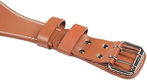 VBESTLIFE Weight Lifting Belt, Imitation Cowhide Weightlifting Waist Protection Belt Widen Gym Belts for Weightlifting Powerlifting Strength Training Squat Deadlift Workout Waist Support