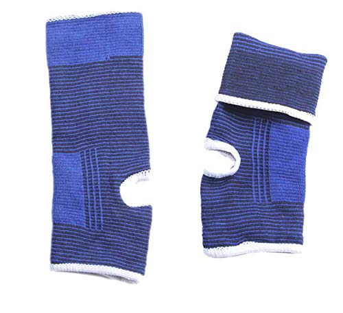 2 Pack Compression Ankle Brace Support Sleeve for Women & Men, Breathable Elastic Ankle Wrap for Sprained Ankle, Plantar Fasciitis, Achilles Tendonitis, Running, Sports, Gym