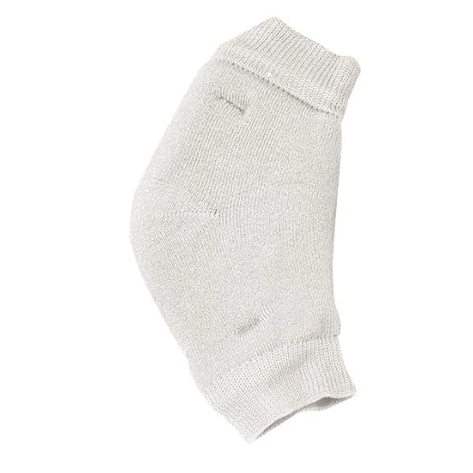 Sandhill Tools Heel & Elbow Protector Large Padded Sleeves – Knit Elastic Cushioned Guards for Skin Protection, Pressure Relief & Shock Absorption, Soft Terry Fabric, Pull-On Design (Pair)