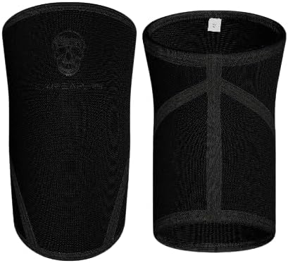 Gymreapers Elbow Sleeves for Weightlifting Powerlifting and Bench Press Support and Compression for Tendonitis Pain Relief 5mm Neoprene Training Gear for Men and Women