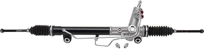 T-Bird Power Steering Rack & Pinion & Offset Bushings, For 82-88 Mustang II | All New Construction with Premium Internals, Includes Offset Bushings and AN6 Adapters, 2.5 Turn Lock to Lock Steering