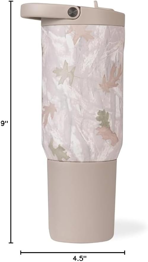 HydroJug Sport 20 oz Insulated Stainless Steel Water Bottle, Camo