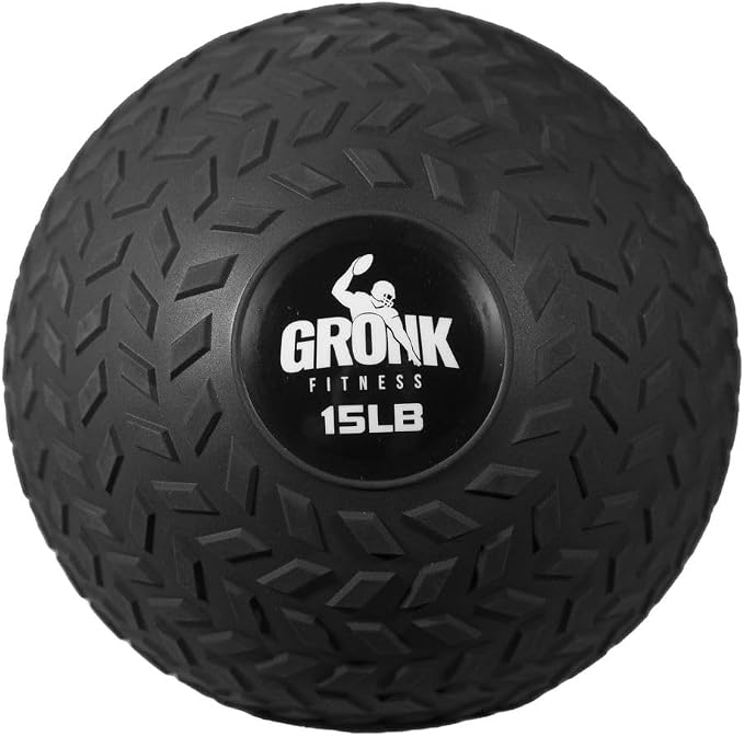 Gronk Fitness Slam Ball | Durable Weighted Balls for Exercise, Crossfit, Strength Training, Full Body Workouts | Slam Balls for Explosive Power, Medicine Balls for Core Fitness
