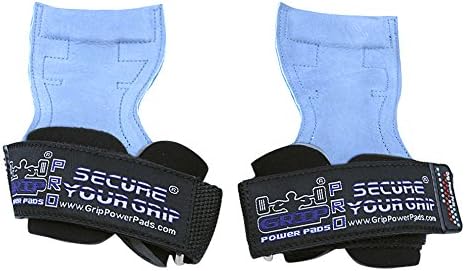 Lifting Grips PRO Weight Gloves Heavy Duty Barbell Gymnastics Straps Alternative to Power Hooks Deadlifts Adjustable Neoprene Padded Wrist Wrap