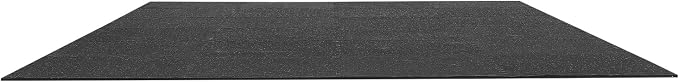 VEVOR 0.4Inch 96sq.ft 24 Tiles Gym Flooring for Home Gym, Rubber Top with High Density EVA Foam, 24 x 24In Gym Floor Exercise Equipment Mats, Interlocking Gym Mats, Puzzle Workout Mats, Black & Gray | Rubber Top with High Density EVA Foam, Lightweight ...