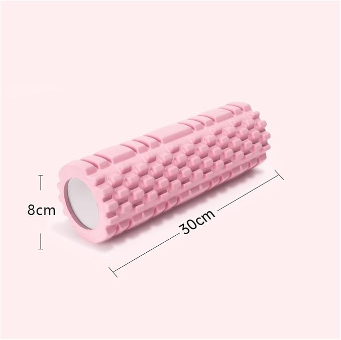 High Density Foam Roller for Muscle Massage - Pain Relief for Back, Legs, and Arms(Pink)