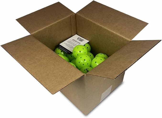Vulcan | VPRO Flight Outdoor Pickleball Official Ball of the PPA Tour & MLP | 3, 6, 12, 36 & 100 Ball Pack | Hi-Vis Yellow