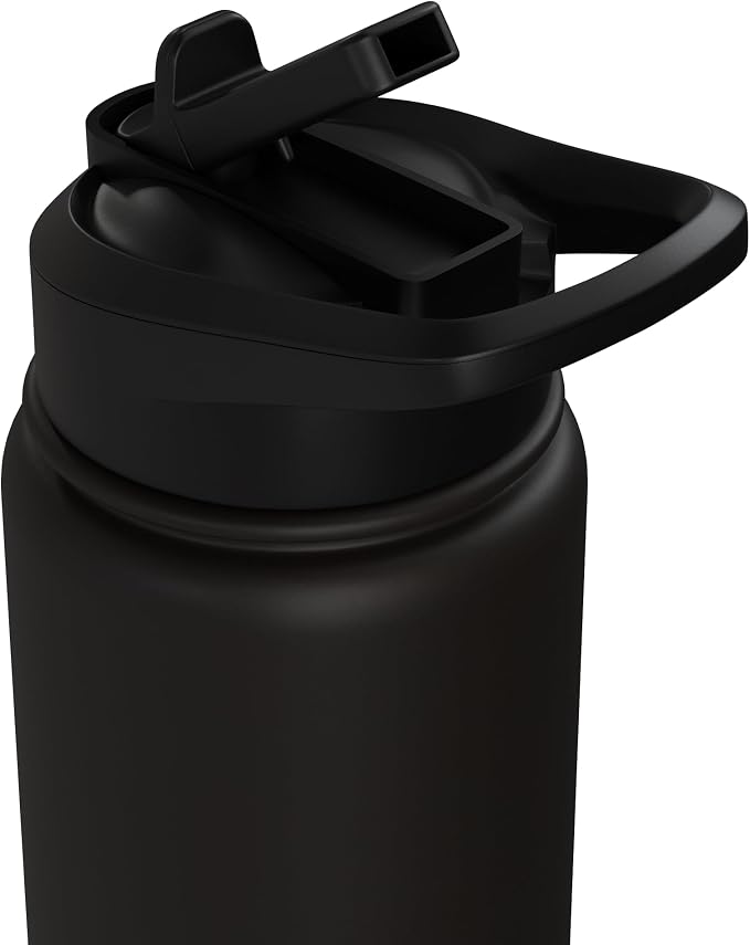 Basketball Game Hoop Slam Dunk Ball Retro Sunset Player Gift Stainless Steel Insulated Water Bottle