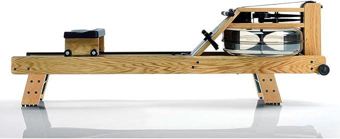 WaterRower Rowing Machine with S4 BLE Monitor | USA Made Water Rower | Original Handcrafted Erg Row Machine for Home Use & Gym