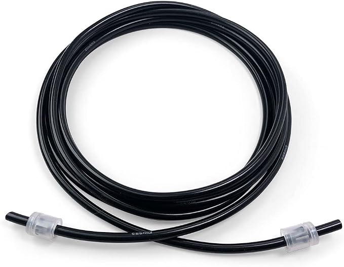 Elite Jumps, PVC Jump Rope Replacement Cord, 10' Rope with Snap-Lock Cord Ends - 4mm/5mm/6mm PVC Cord