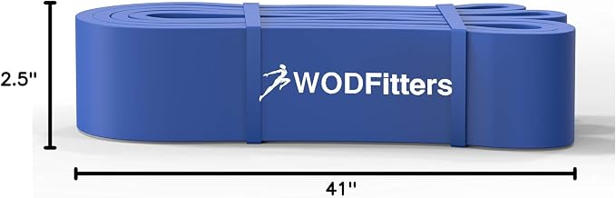 WODFitters Pro Series Pull-Up Assistance Bands – Premium Resistance Loop Bands for Assisted Pull Ups, Muscle Ups, Strength Training & Mobility – Durable Bands for Functional Fitness