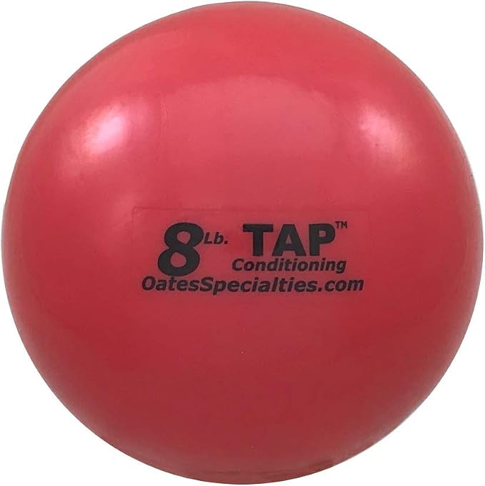 TAP Conditioning Mini-Medicine Ball | Used As a Replacement for Small Dumbbells | Used for Indoor Shot Put (Training Only) | Increase Grip Strength | Use for Slams, Tosses, and Throws