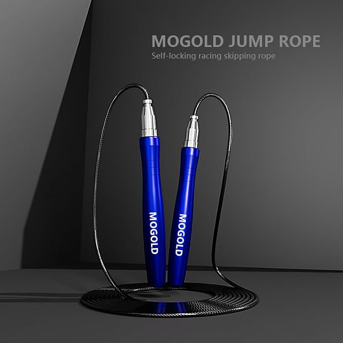 Speed Ropes Jump Rope For Men/Women-Tangle-Free-Self-Locking Screw-Free Design