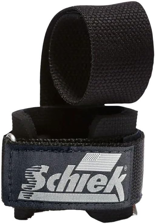 Schiek Sports 1000-PLS Deluxe Power Lifting Wrist Straps - Weight Lifting Wrist Wraps