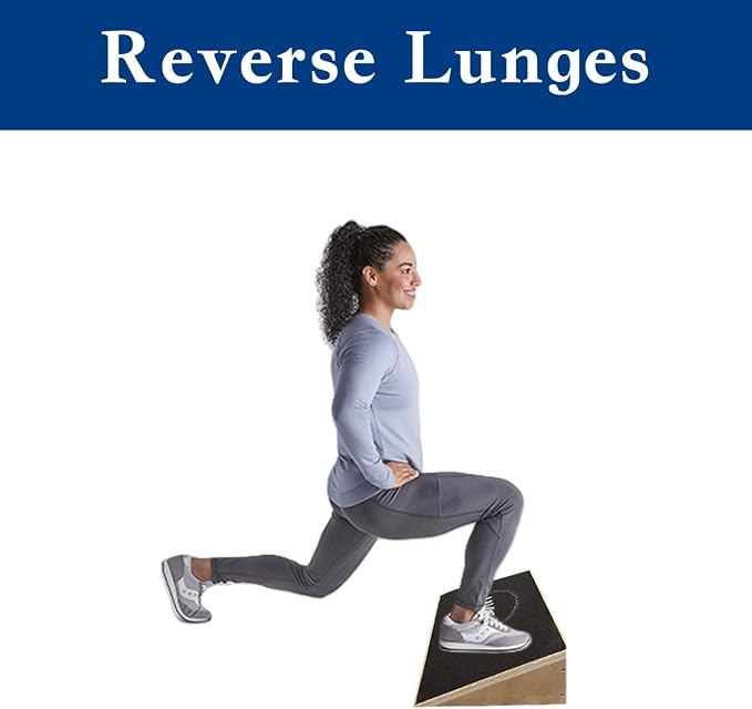 UKIA Slant Board for Squats - Slant Board Squat Wedge for Calf Stretching - Non-Slip Incline Knees Over Toes Weightlifting Equipment to Improve Athletic Performance