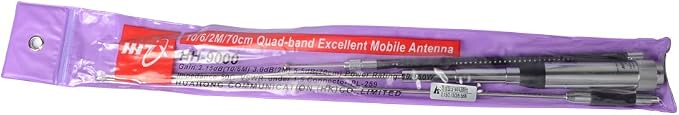 HH-9000 10/6/2m/70cm High Gain Quad-Band Mobile Radio Antenna for Tyt Wouxun