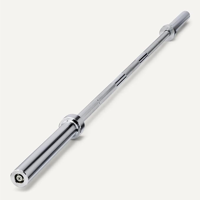 Amazon Basics 7ft Olympic Barbell Bar, 2" Diameter