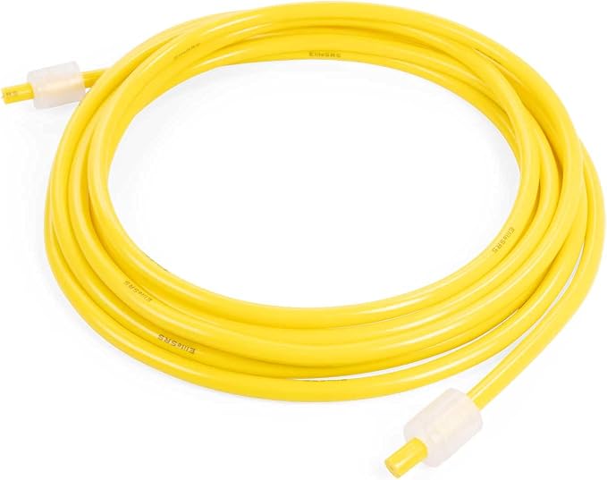 Elite Jumps, PVC Jump Rope Replacement Cord, 10' Rope with Snap-Lock Cord Ends - 4mm/5mm/6mm PVC Cord
