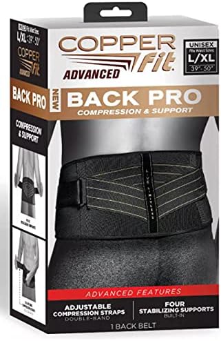 Copper Fit Back Support, Size 39"-50"