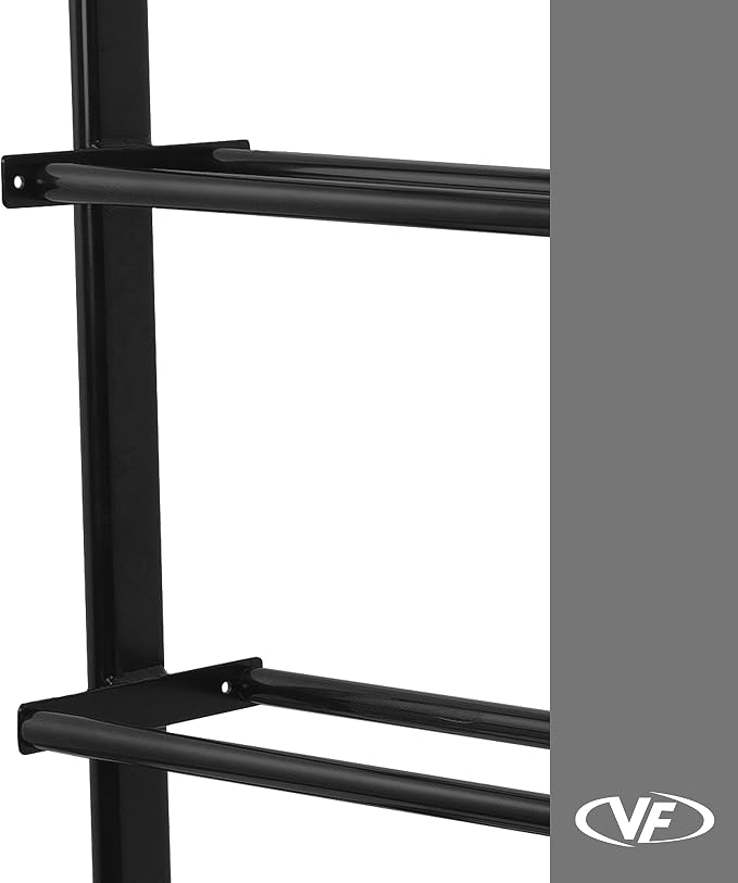 Valor Fitness 4-Tier Exercise Ball Storage Rack with Wheels – Holds Up to 20 Medicine, Slam, and Wall Balls – Durable Home Gym Sports Equipment Organizer