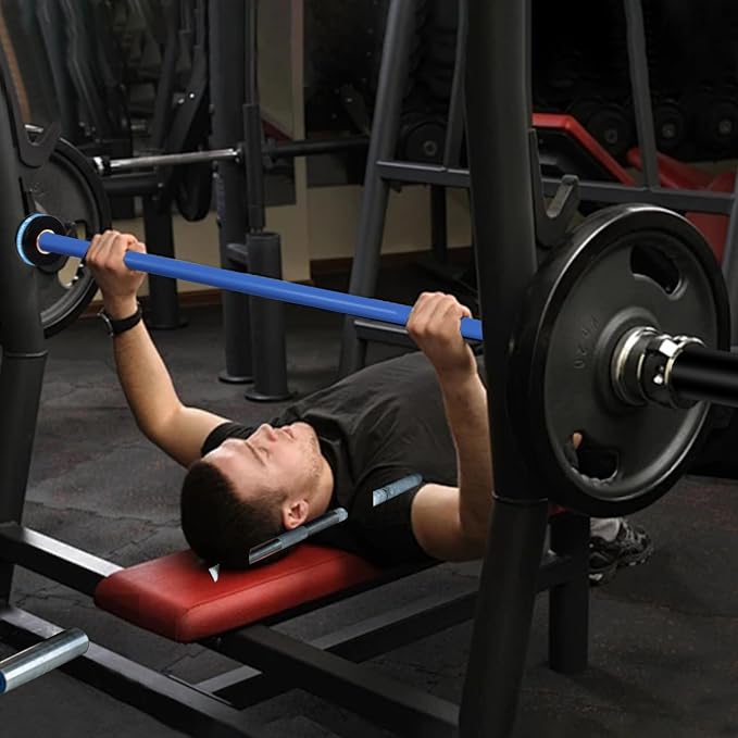 Ceramic Olympic Barbell 4/5/6FT – Short 2" Bar for Home Gym | Alloy/A3/45 steel. 400-500LB. 28mm knurled grip. Brass bushings. Squat, bench, deadlift, hip thrust. Fits standard plates.