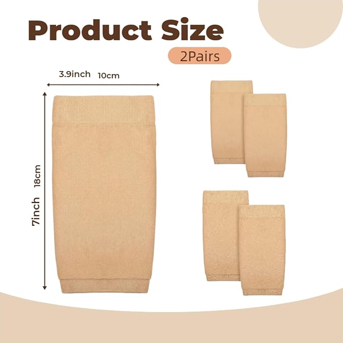 Tattoo Cover Up Sleeves 2 Pairs – Forearm Compression Sleeve Tattoo Sleeve Cover, Breathable UV Protection Arm Sleeves