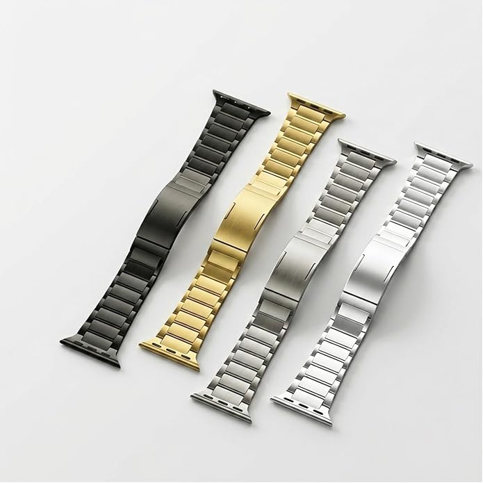 For Apple Watch Band 49mm 46mm 45mm 44mm 42mm 41mm 40mm 38mm, Stainless Steel Quick Release Tool-Free Band, For iWatch Ultra 3 2 1 SE Series 11 10 9 8 7 6 5 4 3 2 1