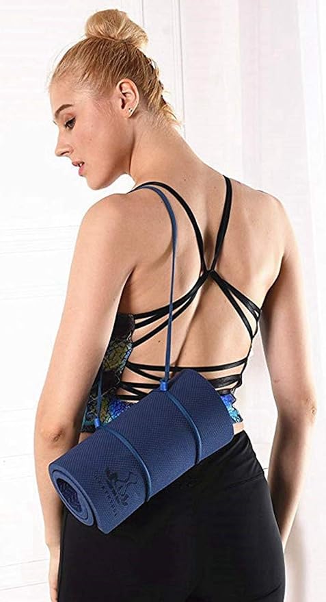 Heathyoga Yoga Knee Pads Cushion Non-Slip Yoga Mat Thick Yoga Accessories for Women Workout Pilates Kneeling Pads for Working out Exercise 26"x10"x0.5"