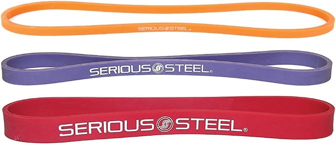 Short Resistance Bands - 12" by Serious Steel Fitness