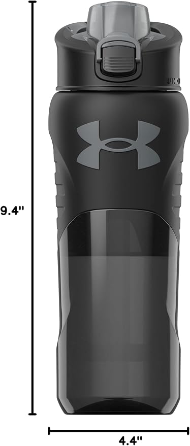 Under Armour UA 24oz Clarity Black OSFA