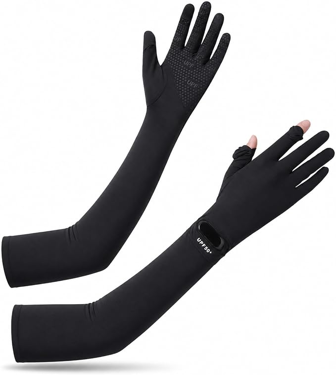 Women Driving Gloves, UV Protection Sun Gloves, Touchscreen Full Finger | UPF 50+ fabric blocks 99% UV rays, protecting hands during driving, cycling, fishing, hiking and outdoor activities