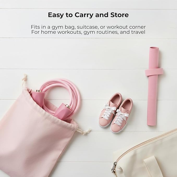 Jump Rope for Fitness, Adjustable Jump Rope for Men and Women, Exercise Rope for Adults, Cardio Training, Gym and Home Workouts