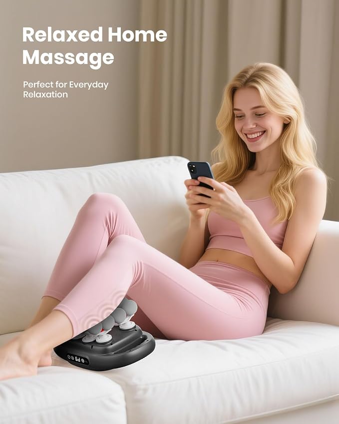 16-Head Massage Gun, Deep Tissue Back Massager with 99 Adjustable Intensities & 9 Modes, Electric Percussion Massager, Gun Tool for Back/Shoulders/Legs/Arms/Neck (16 Head)