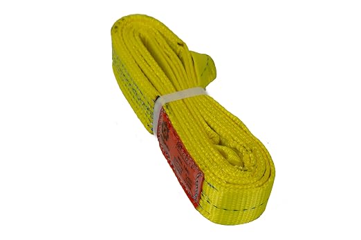 Kennedy Wire Rope & Sling Company 2inches x 6' 2-Ply Twist Eye Polyester Lifting Sling (Various Sizes in Listing) Made in The USA
