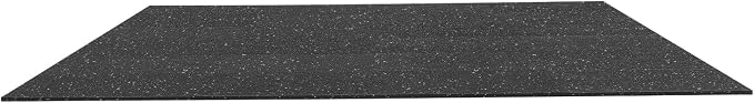 VEVOR 0.56Inch 96sq.ft 24 Tiles Gym Flooring for Home Gym, Rubber Top with High Density EVA Foam, 24 x 24In Gym Floor Exercise Equipment Mats, Interlocking Gym Mats, Puzzle Workout Mats, Black & Gray | Rubber Top with High Density EVA Foam, Lightweight...
