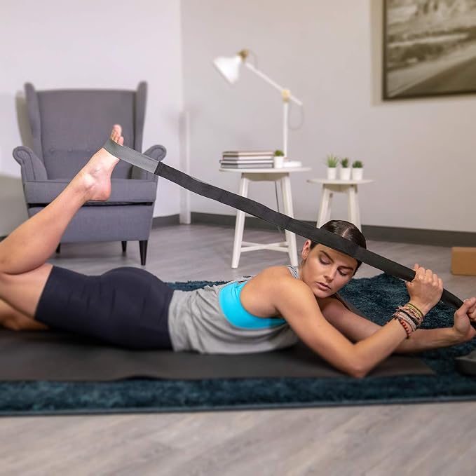 321 STRONG 5-in-1 Massage Set, Complete Mobility Kit for Workout Recovery | Deep Tissue Roller for Legs, Spikey Foot Ball, Hamstring Stretch Strap, Quad Roller Stick, Carry Bag