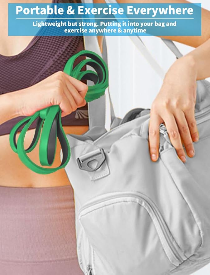 Pull Up Bands, Resistance Bands Set, Exercise Workout Bands for Men & Women, Ideal for Body Stretching, Physical Therapy and Muscle Training