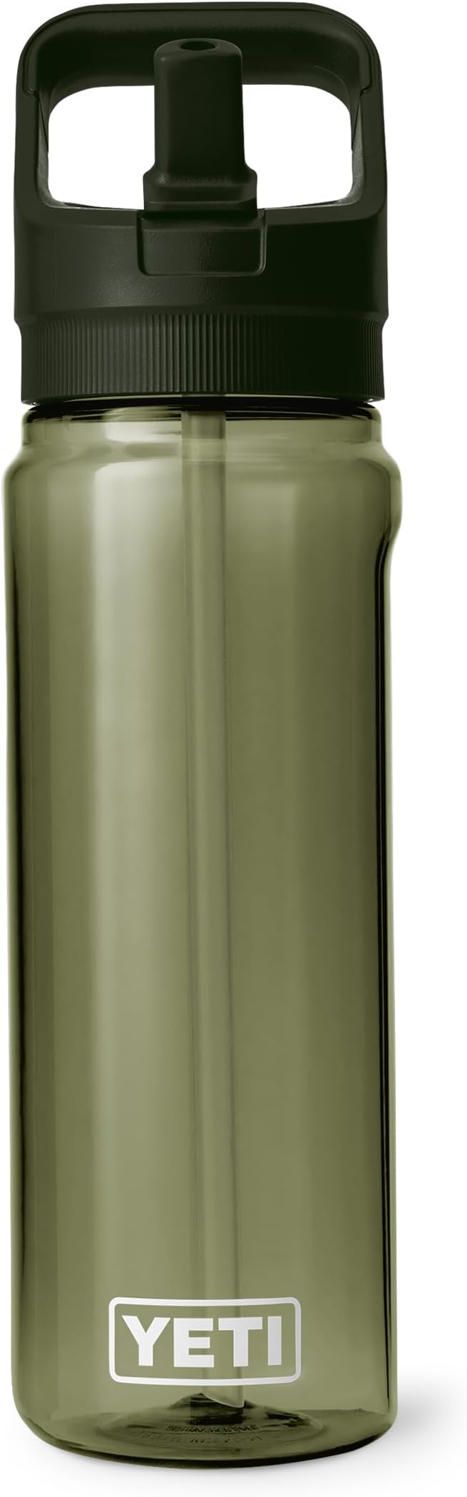 YETI Yonder 750 ml/25 oz Water Bottle with Yonder Straw Cap, Olive