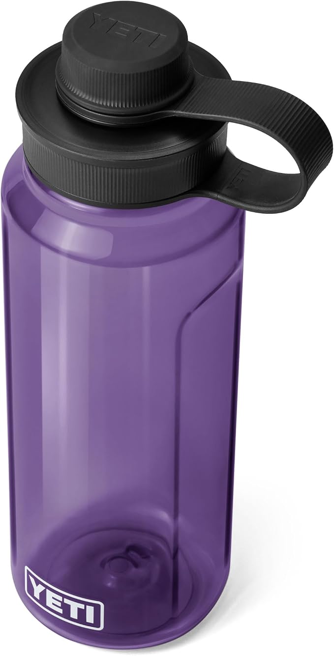 YETI Yonder Water Bottle with Yonder Tether Cap, Lightweight, Leakproof and BPA-Free