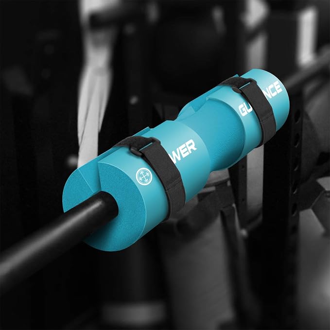 POWER GUIDANCE Barbell Squat Pad - Neck & Shoulder Protective Pad - Great for Squats, Lunges, Hip Thrusts, Weight Lifting & More - Fit Standard and Olympic Bars Perfectly