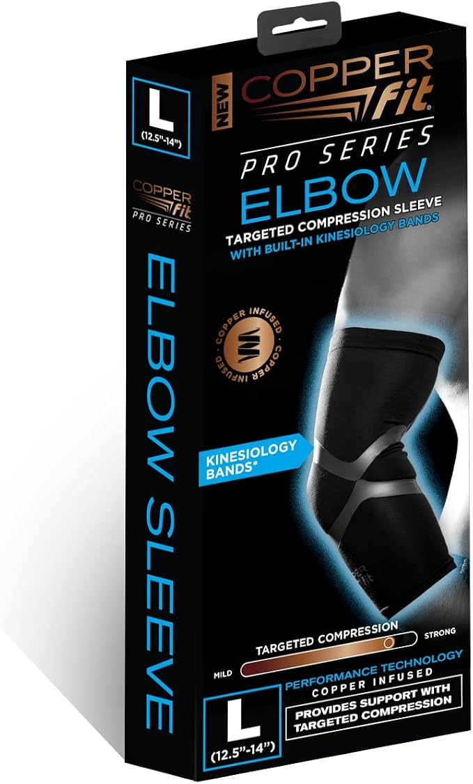 Copper Fit Pro Series Performance Compression Elbow Sleeve