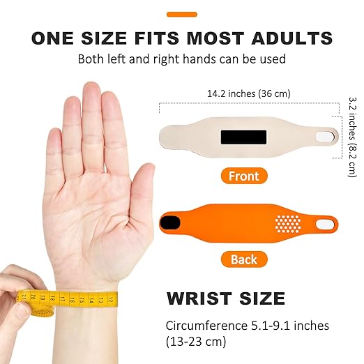 2PCS Ulnar Wrist Brace for Right & Left Hand, Ultra-Thin Elastic Wrist Wrap Compression for TFCC Tear and Repetitive Wrist Use Injury, Wrist Support for Carpal Tunnel, Tendonitis, Pain Relief (Beige)