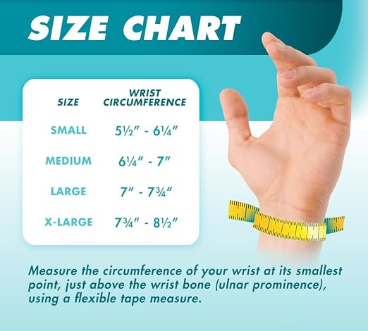 Med Spec 10.5" Wrist Lacer Support Brace Carpal Tunnel Left Hand Large | Adjustable Lace-Up Design Delivers Breathable Secure Fit With Customizable Compression for Lasting Comfort & Support. 223955