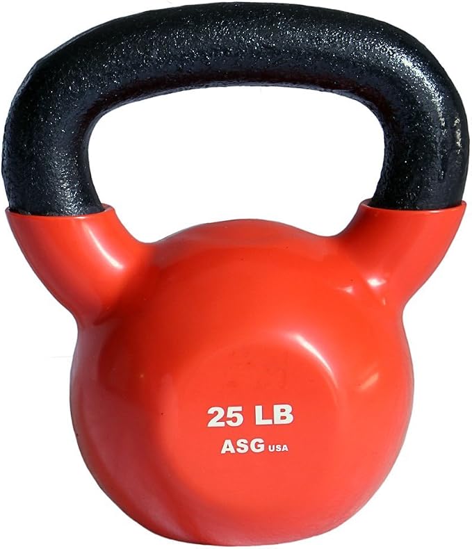 Ader Vinyl Kettlebell 5, 8, 10, 12, 15, 18, 20, 25, 30, 35, 40, 45,50 Lb