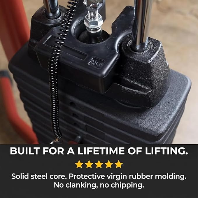 Body-Solid Weight Stack Adapter Plates - Add More Resistance to Your Weight Machines for Improved Results