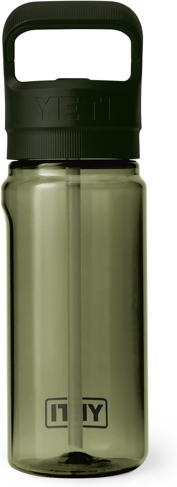YETI Yonder 600 ml/20 oz Water Bottle with Yonder Straw Cap, Olive