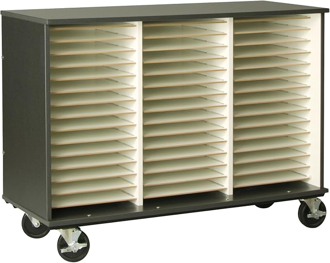 Mobile Band Orchestra Folio Storage - 51 Compartment Organizer